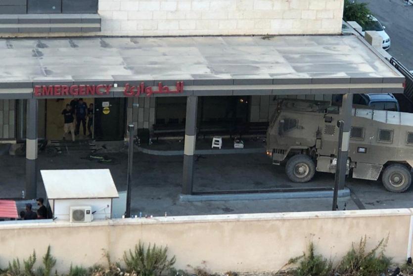 قوات الاحتلال تقتحم مستشفى جنين