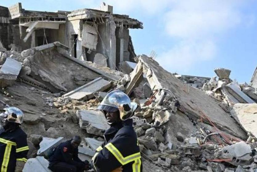 انهيار مبنيين في العاصمة الغينية
