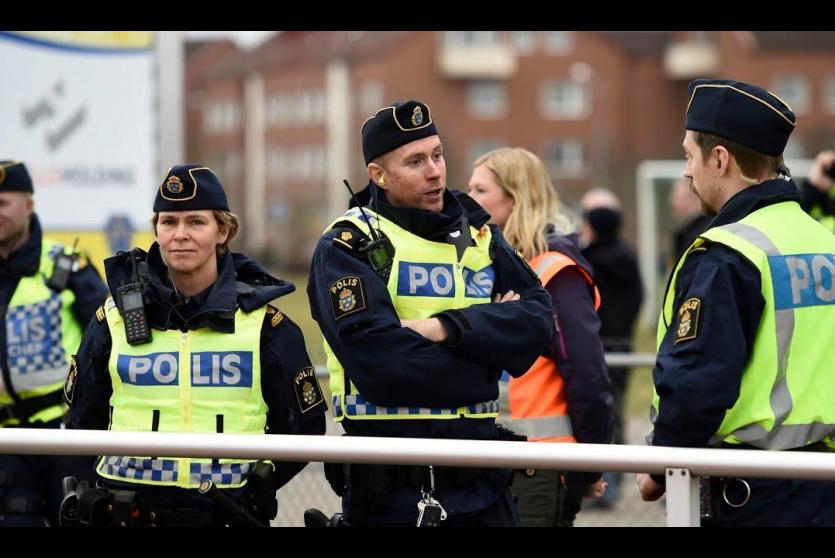 الشرطة السويدية - ارشيف