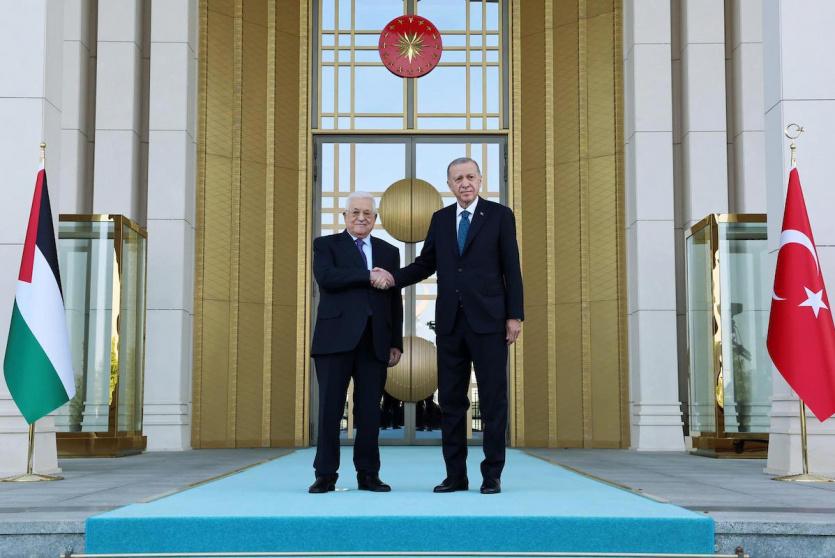 الرئيس عباس وأردوغان