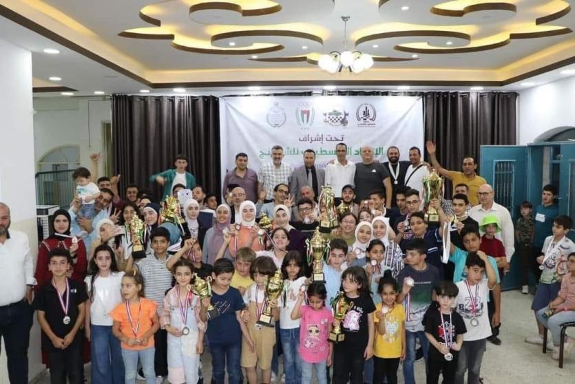  اختتام بطولة فلسطين للفئات العمرية للشطرنج