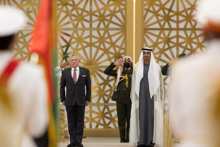 الرئيس الإماراتي يصل الأردن في زيارة رسمية