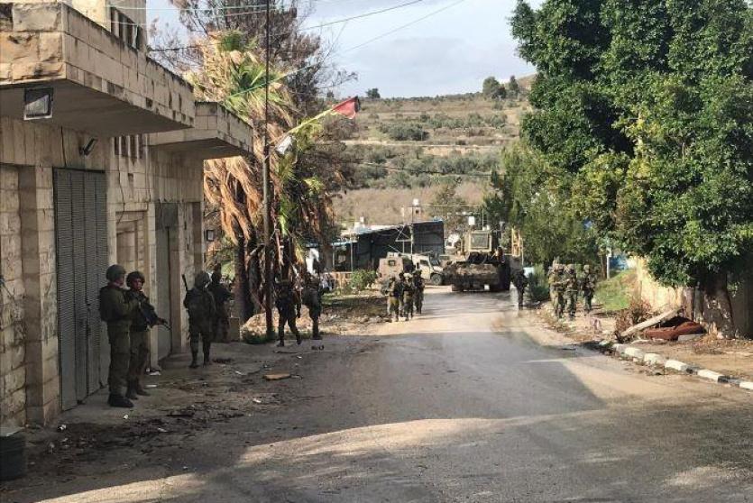 الاحتلال يعلن قرية برقة منطقة عسكرية مغلقة