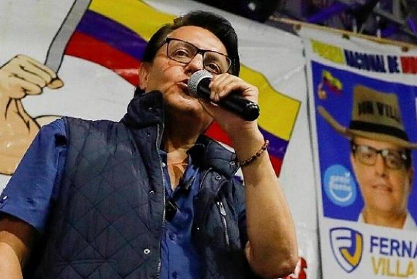  المرشح الرئاسي الإكوادوري فرناندو فيافيسينسيو