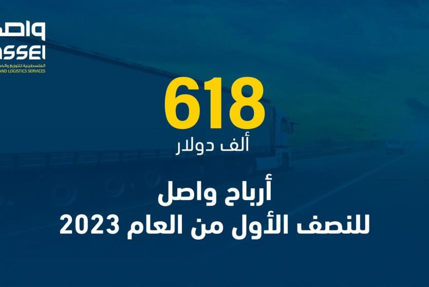 618 ألف دولار أرباح واصل