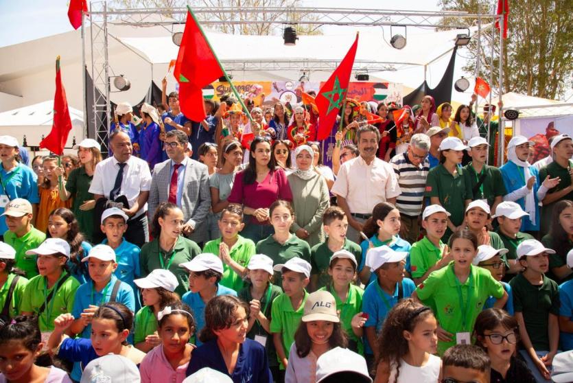 أطفال القدس المشاركين في المخيم