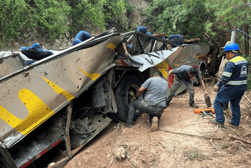 الحادث وقع على طريق سريع في المكسيك