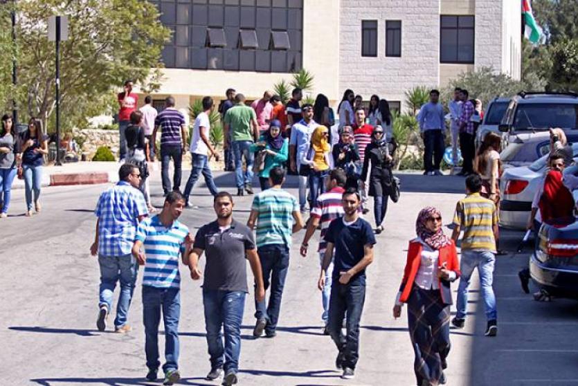 طلبة الجامعات في القدس - أرشيف