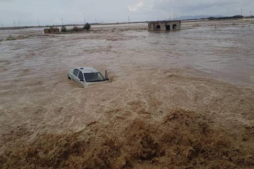 فيضانات تضرب عدة ولايات شمال غربي الجزائر