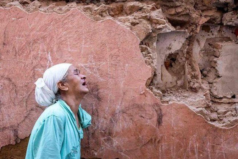 زلزال مدمر ضرب المغرب