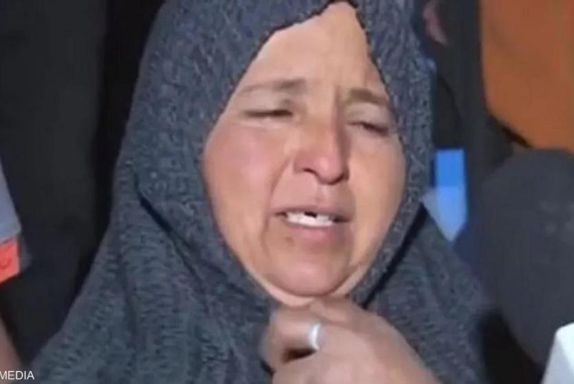 الأم الناجية من زلزال المغرب