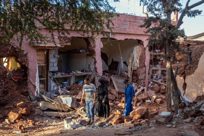 زلزال المغرب - ارشيف