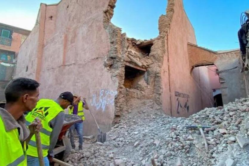جهود إنقاذ ضحايا العواصف والفيضانات والسيول المدمرة في ليبيا 