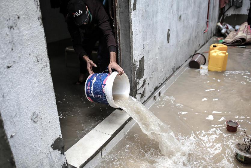 أمطار في غزة - ارشيف