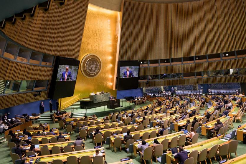 انطلاق أعمال الدورة الثامنة والسبعين للجمعية العامة للأمم المتحدة، بحضور قادة وزعماء العالم