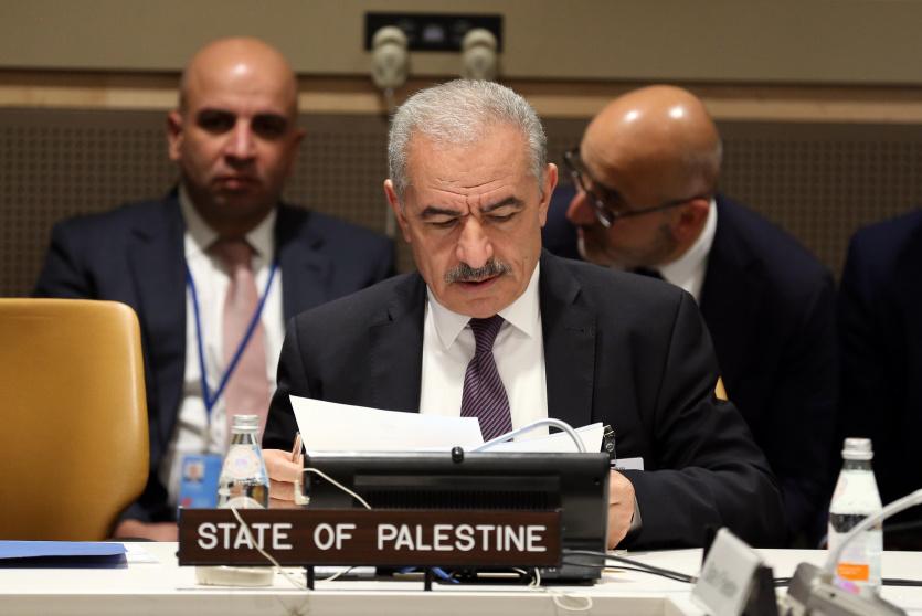 رئيس الوزراء الفلسطيني محمد اشتية