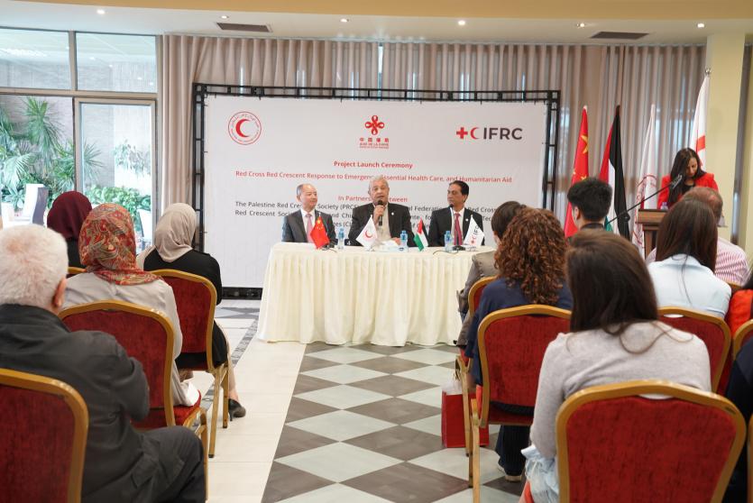 خلال المؤتمر الصحفي لإطلاق المشروع