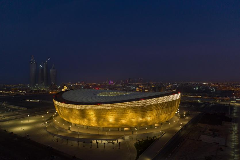 استاد لوسيل على أهبة الاستعداد لمباراة افتتاح كأس آسيا قطر 2023