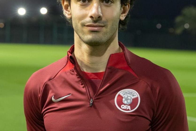 أحمد علاء لاعب العنابي: نتطلع لانطلاق صفارة أول مباراة في كأس آسيا قطر 2023