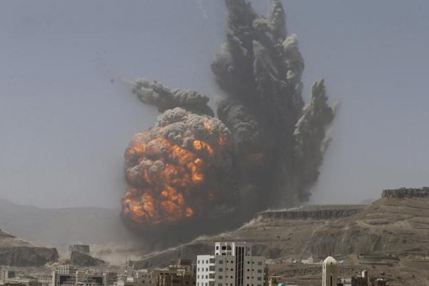 قصف في اليمن - ارشيفية