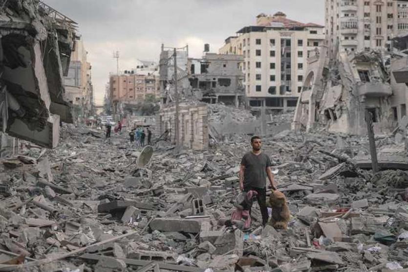 قصف غزة -أرشيف-