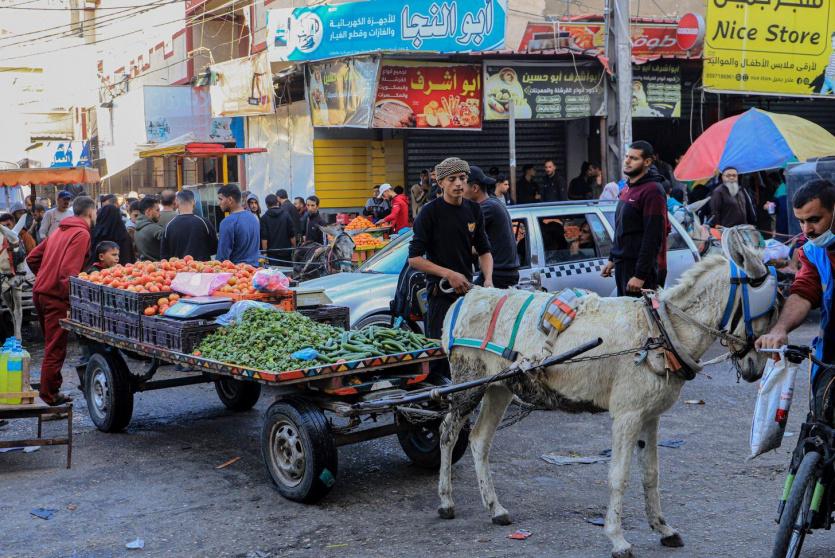 الأسواق في غزة - ارشيفية