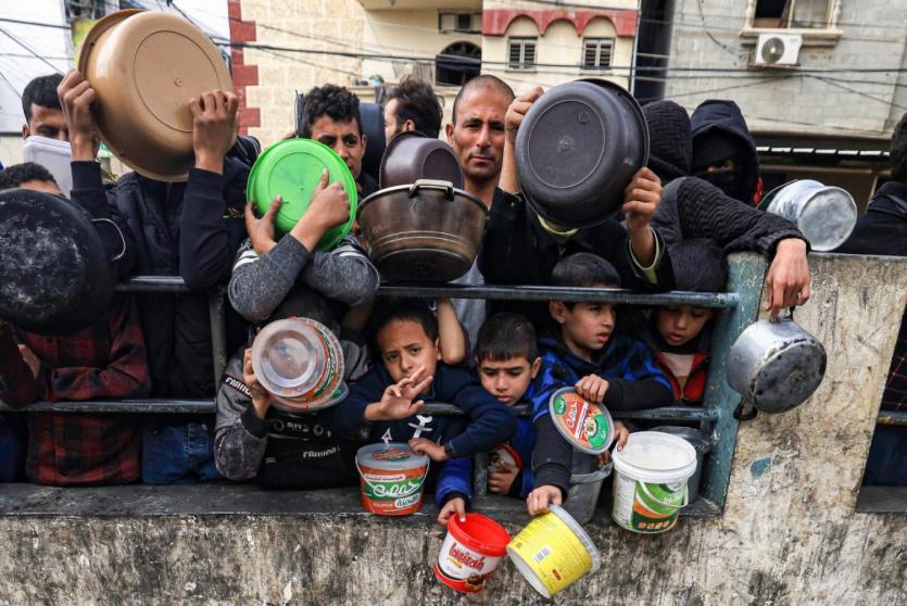 انتشار الجوع في قطاع غزة بسبب العدوان الإسرائيلي