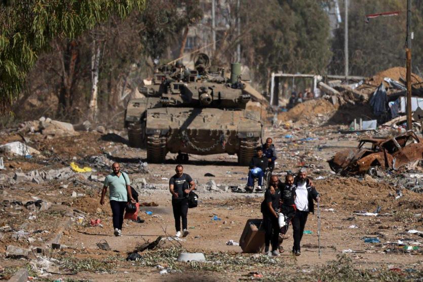 دبابات الاحتلال في غزة - صورة ارشيفية