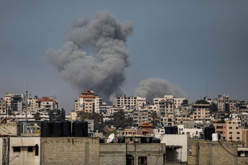 قصف غزة - ارشيف