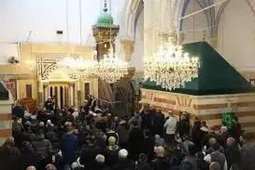 صلاة العيد في الحرم الإبراهيمي