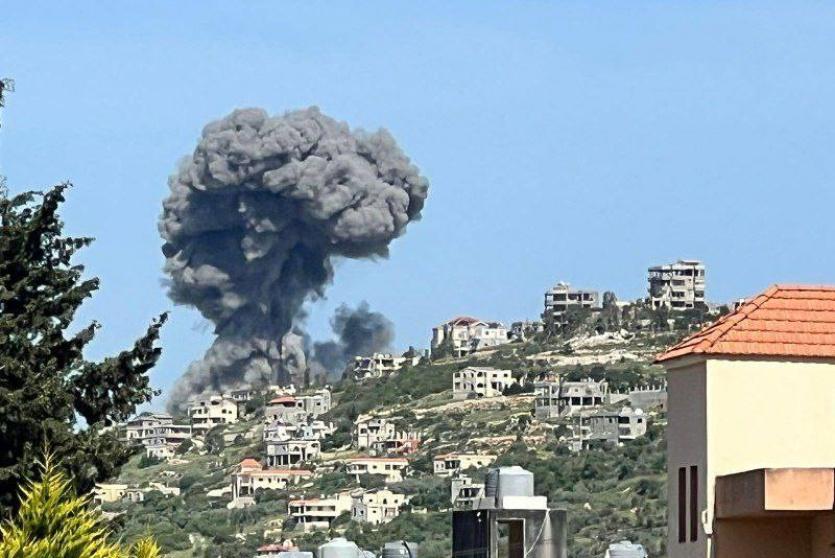 قصف يستهدف بلدة عيتا الشعب