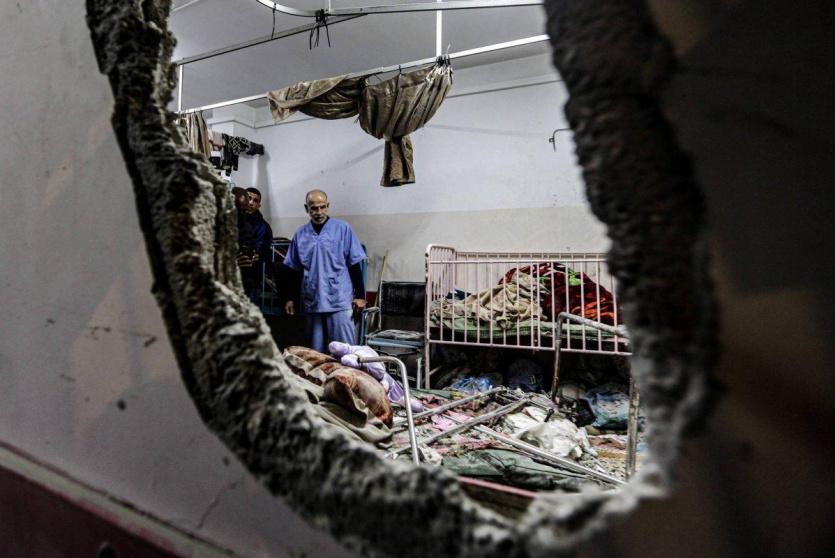 مستشفى دمره الاحتلال في غزة