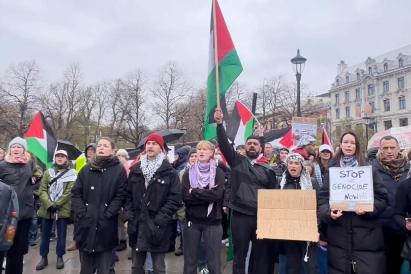 طلبة جامعة ملبورن الاسترالية يواصلون اعتصامهم لليوم الخامس تضامنا مع فلسطين