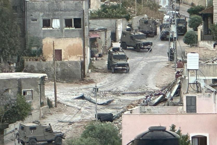 قوات الاحتلال تقتحم دير الغصون