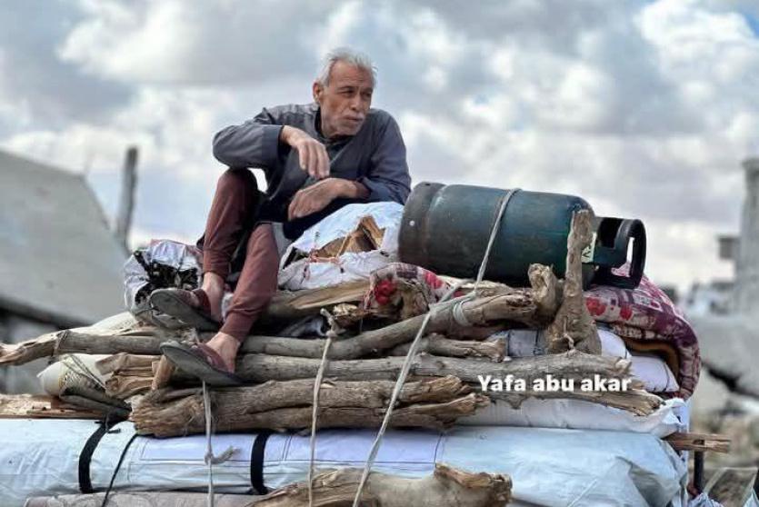 نزوح المواطنين في غزة