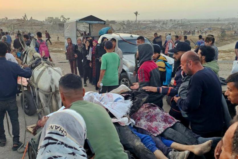 الشهداء منتظري المساعدات في غزة