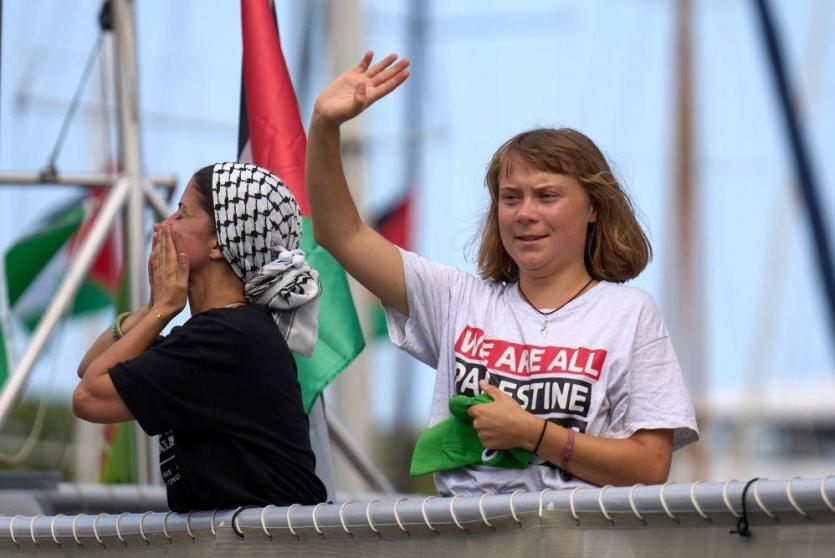 الناشطة السويدية غريتا تونبرغ