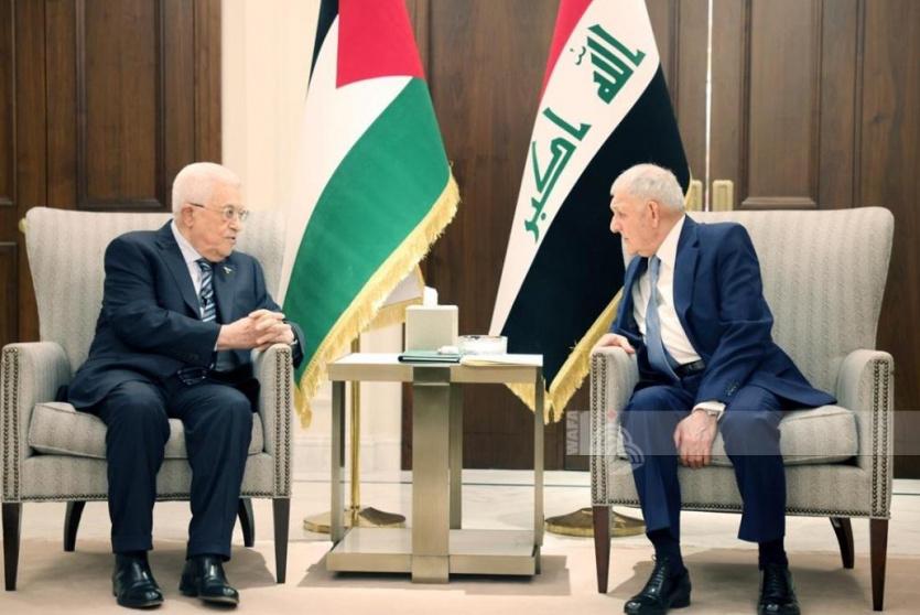 الرئيس عباس يلتقي نظيره العراقي في عمّان