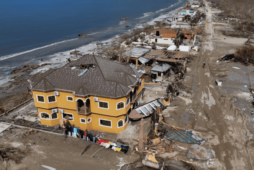 الإعصار ميليسا