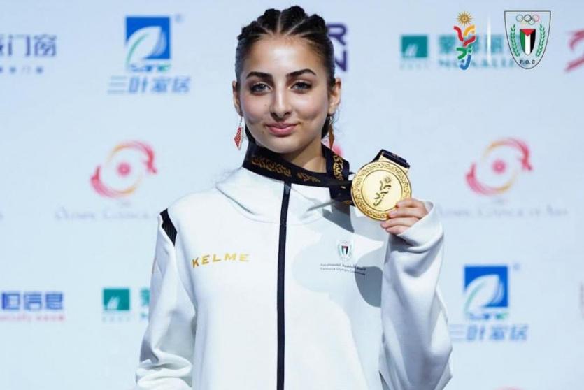 فيفيان عليص تُهدي فلسطين أول ذهبية في الألعاب الآسيوية للمواي تاي