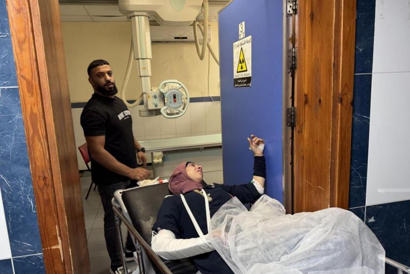 إصابة صحفيين جراء عدوان المستوطنين 