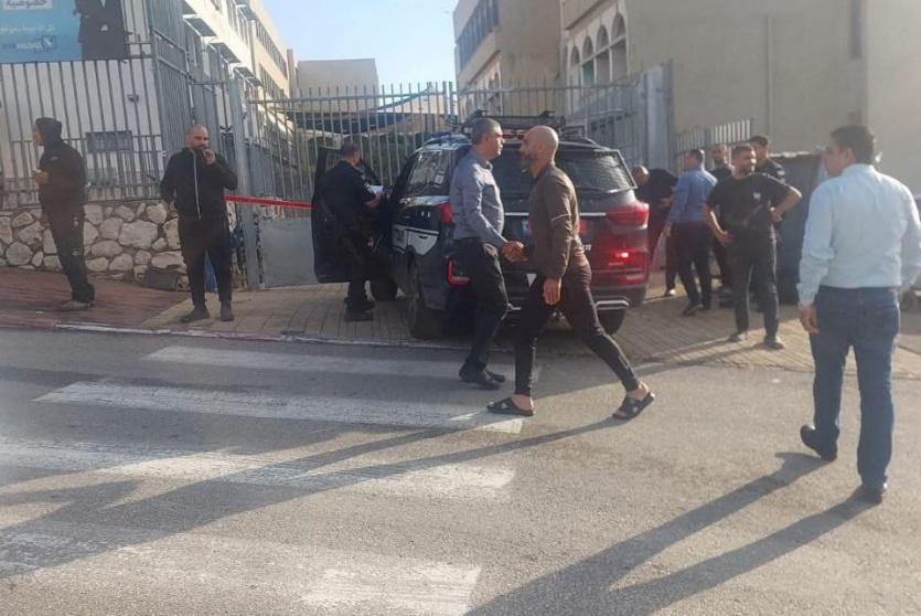 من مكان جريمة إطلاق النار 