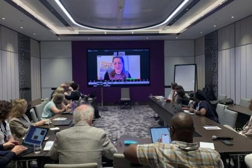 روان الضامن رئيسة مجلس إدارة المنتدى العالمي لتطوير الإعلام