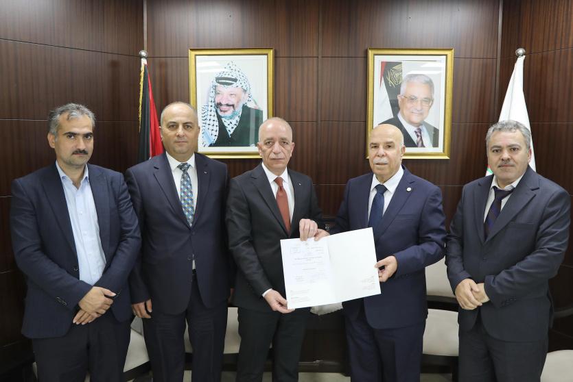 قرار رئاسي بتخصيص قطعة أرض والبناء المقام عليها لصالح محكمة استئناف نابلس 