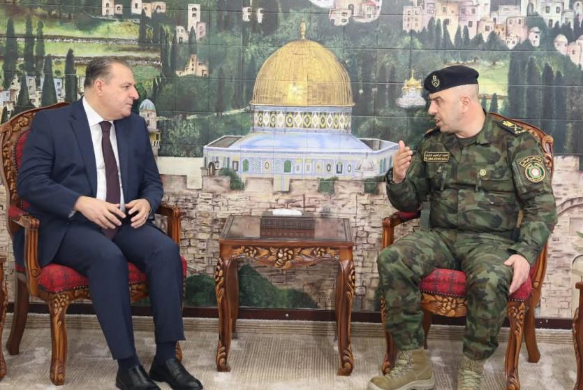 اللواء بحري العبد إبراهيم خليل يستقبل سفير المملكة الأردنية