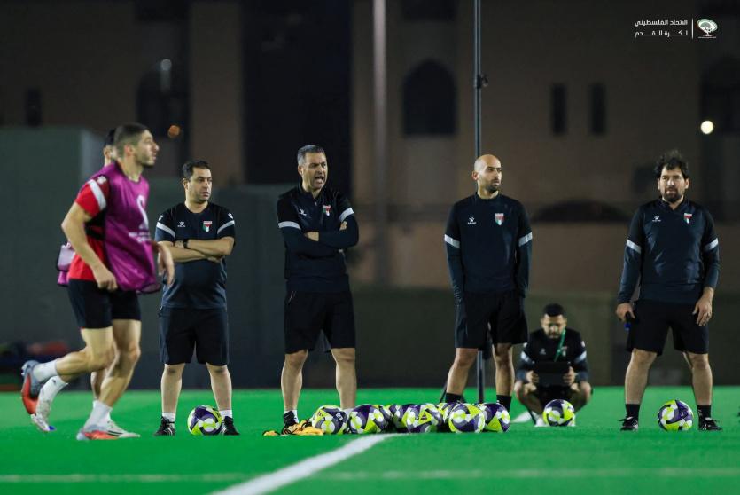 مباراة قطر وفلسطين في افتتاح كأس العرب 2025