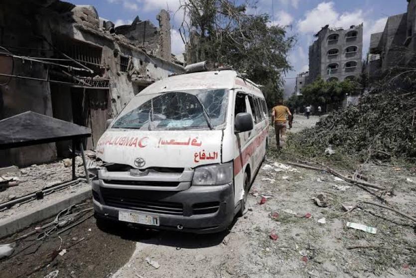 إسعاف فلسطيني-أرشيف-