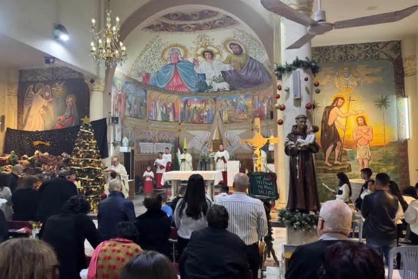 بعد عامين من الحرب… الاحتفال بعيد الميلاد المجيد وإقامة القداس والصلوات في غزة
