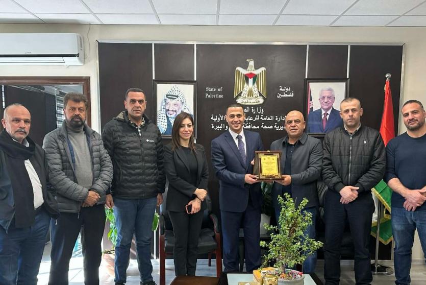 جانب من الزيارة