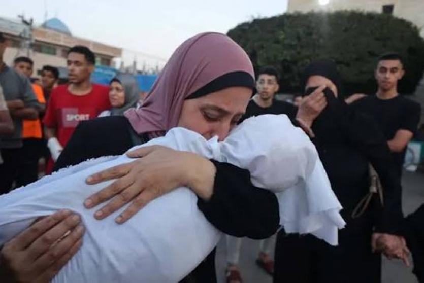 استشهاد طفل في غزة